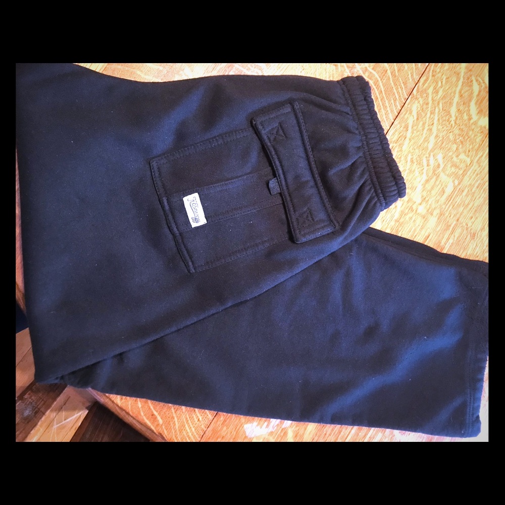 Black XL 100% polyester pants